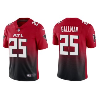 Men's Atlanta Falcons Wayne Gallman #38 Red 2nd Alternate Vapor Limited Jersey