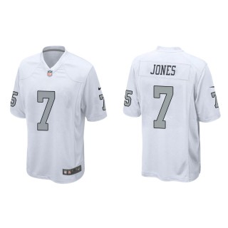 Men's Las Vegas Raiders Zay Jones #7 White Alternate Game Jersey