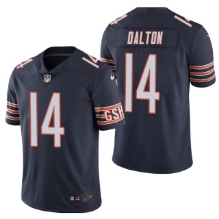 Men's Chicago Bears Andy Dalton Navy Color Rush Limited Jersey
