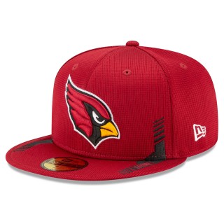 Arizona Cardinals Cardinal 2021 NFL Sideline Home 59FIFTY Hat