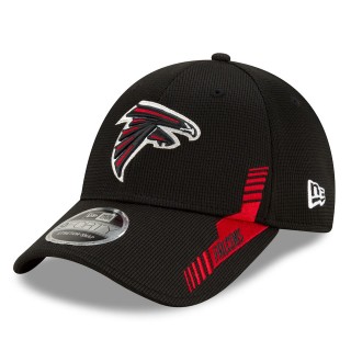 Atlanta Falcons Black 2021 NFL Sideline Home 9FORTY Adjustable Hat