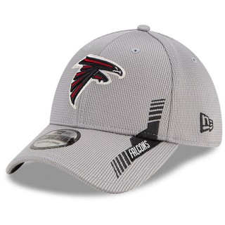 Atlanta Falcons Gray 2021 NFL Sideline Home 39THIRTY Hat