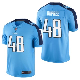 Men's Tennessee Titans Bud Dupree Light Blue Vapor Limited Jersey