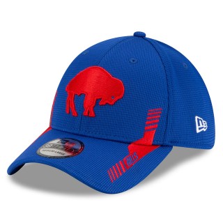 Buffalo Bills Royal 2021 NFL Sideline Home Historic Logo 39THIRTY Hat