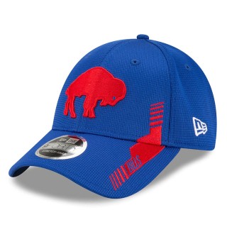 Buffalo Bills Royal 2021 NFL Sideline Home Historic Logo 9FORTY Adjustable Hat