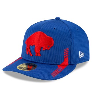 Buffalo Bills Royal 2021 NFL Sideline Home Historic Low Profile 59FIFTY Hat