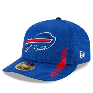 Buffalo Bills Royal 2021 NFL Sideline Home Low Profile 59FIFTY Hat