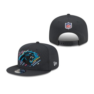 Carolina Panthers Charcoal 2021 NFL Crucial Catch 9FIFTY Snapback Adjustable Hat