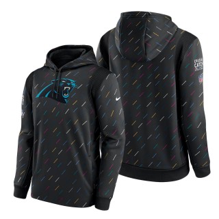 Carolina Panthers Charcoal 2021 NFL Crucial Catch Therma Pullover Hoodie