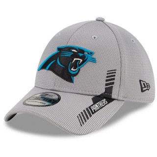Carolina Panthers Gray 2021 NFL Sideline Home 39THIRTY Hat