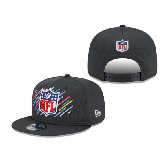 Charcoal 2021 NFL Crucial Catch 9FIFTY Snapback Adjustable Hat