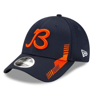 Chicago Bears Navy 2021 NFL Sideline Home B 9FORTY Adjustable Hat