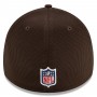 Cleveland Browns Brown 2021 NFL Sideline Home 39THIRTY Hat