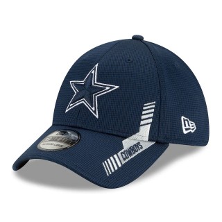 Dallas Cowboys Navy 2021 NFL Sideline Home 39THIRTY Hat