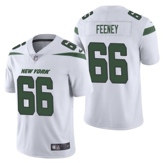Men's New York Jets Dan Feeney White Vapor Limited Jersey