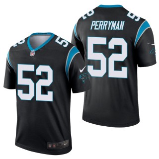 Men's Carolina Panthers Denzel Perryman Black Legend Jersey