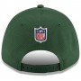 Green Bay Packers Green Black 2021 NFL Sideline Road 9FORTY Adjustable Hat