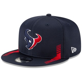 Houston Texans Navy 2021 NFL Sideline Home 9FIFTY Snapback Hat