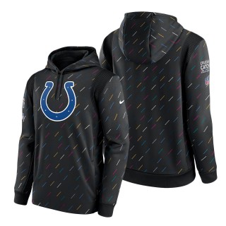 Colts Charcoal 2021 NFL Crucial Catch Therma Pullover Hoodie