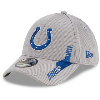 Indianapolis Colts Gray 2021 NFL Sideline Home 39THIRTY Hat