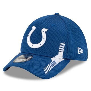 Indianapolis Colts Royal 2021 NFL Sideline 39THIRTY Hat