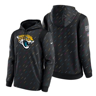 Jaguars Charcoal 2021 NFL Crucial Catch Therma Pullover Hoodie
