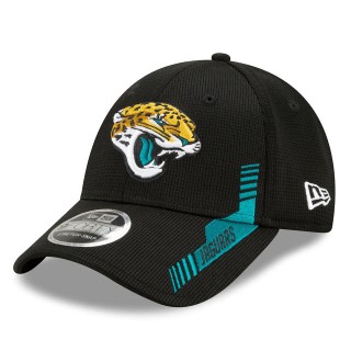 Jacksonville Jaguars Black 2021 NFL Sideline Home 9FORTY Adjustable Hat