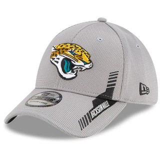Jacksonville Jaguars Gray 2021 NFL Sideline Home 39THIRTY Hat