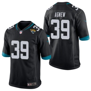 Men's Jacksonville Jaguars Jamal Agnew Black Game Jersey