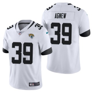 Men's Jacksonville Jaguars Jamal Agnew White Vapor Limited Jersey