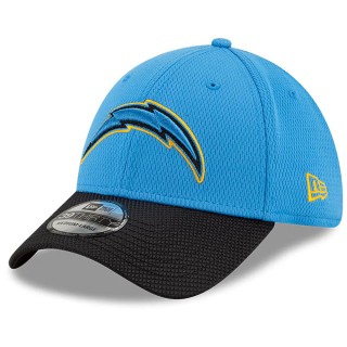 Los Angeles Chargers Blue Black 2021 NFL Sideline Road 39THIRTY Hat