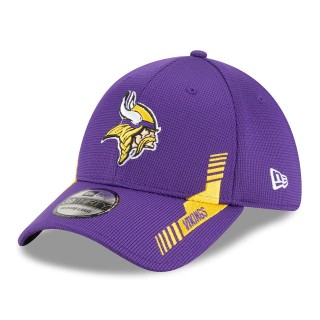 Minnesota Vikings Purple 2021 NFL Sideline Home 39THIRTY Hat