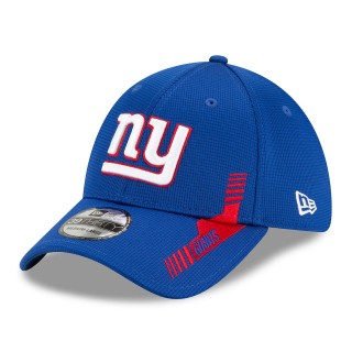 New York Giants Royal 2021 NFL Sideline Home 39THIRTY Hat