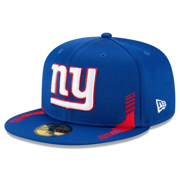 New York Giants Royal 2021 NFL Sideline Home 59FIFTY Hat