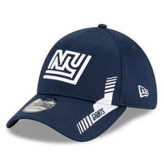 New York Giants Royal 2021 NFL Sideline Home Historic Logo 39THIRTY Hat