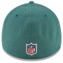 Philadelphia Eagles Midnight Green Black 2021 NFL Sideline Road 39THIRTY Hat