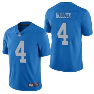 Men's Detroit Lions Randy Bullock Blue Vapor Limited Jersey