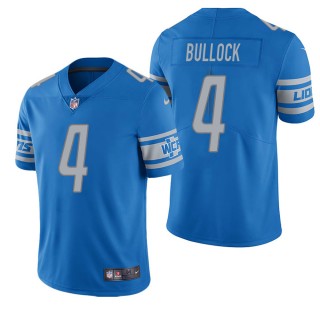 Men's Detroit Lions Randy Bullock Light Blue Vapor Limited Jersey