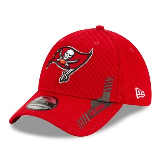 Tampa Bay Buccaneers Red 2021 NFL Sideline Home 39THIRTY Hat
