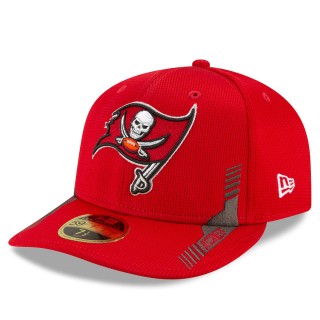 Tampa Bay Buccaneers Red 2021 NFL Sideline Home Low Profile 59FIFTY Hat