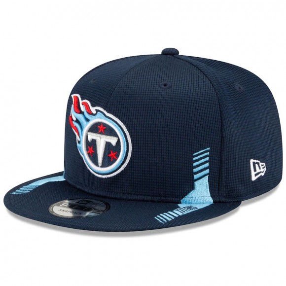Tennessee Titans Navy 2021 NFL Sideline Home 9FIFTY Snapback Hat