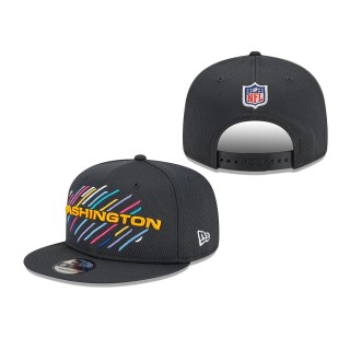 Washington Football Team Charcoal 2021 NFL Crucial Catch 9FIFTY Snapback Adjustable Hat