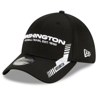Washington Football Team Black 2021 NFL Sideline Home 39THIRTY Hat