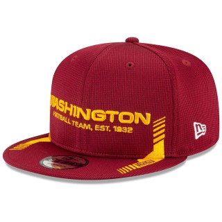 Washington Football Team Burgundy 2021 NFL Sideline Home 9FIFTY Snapback Hat