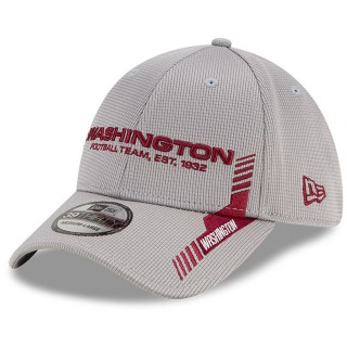 Washington Football Team Gray 2021 NFL Sideline Home 39THIRTY Hat