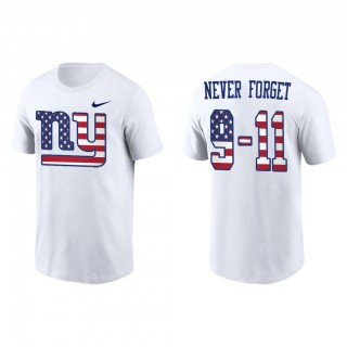New York Giants Never Forget 9-11 20 Year Anniversary T-Shirt