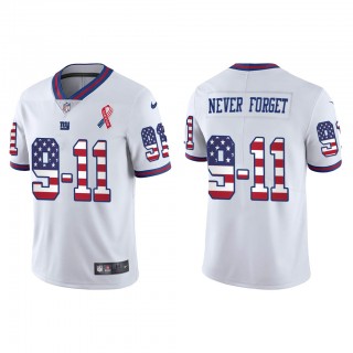 New York Giants Never Forget 9-11 Commemorative 20 Year Anniversary Jersey