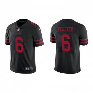 Nsimba Webster Black Vapor Limited 49ers Jersey