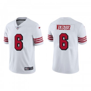 Nsimba Webster White Color Rush Limited 49ers Jersey
