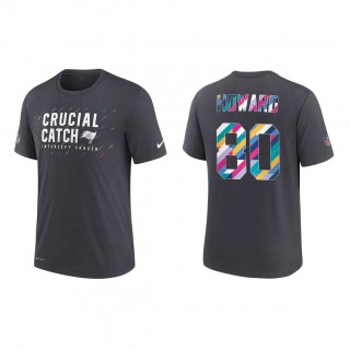 O.J. Howard Tampa Bay Buccaneers Nike Charcoal 2021 NFL Crucial Catch Performance T-Shirt